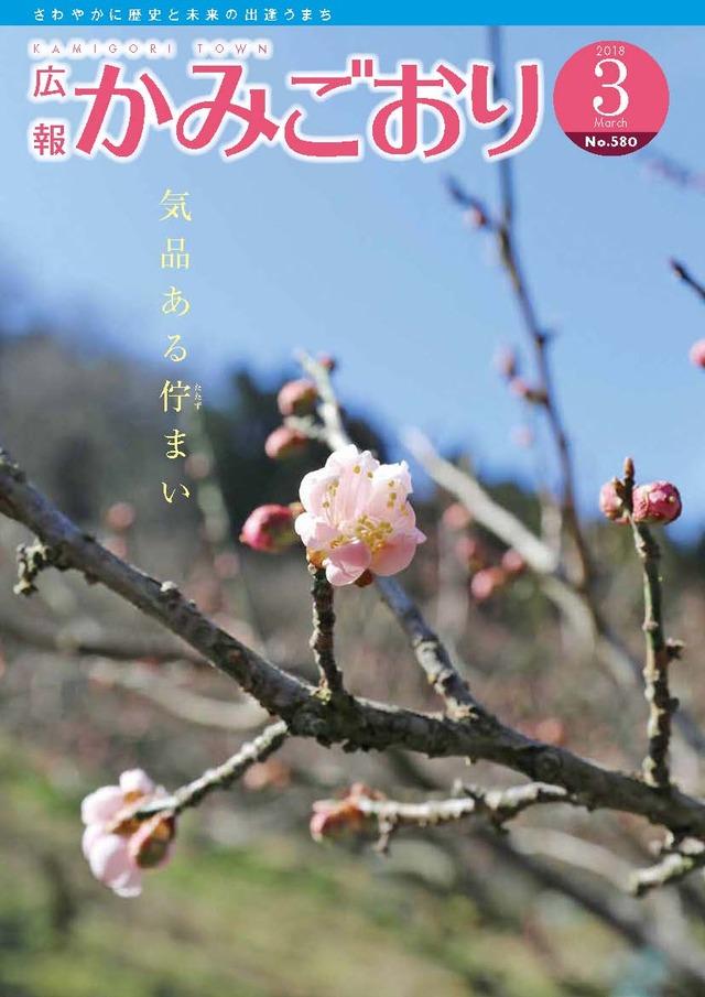 広報かみごおり平成30年3月号の表紙の画像