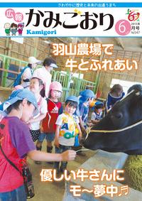 広報かみごおり平成27年6月号の表紙画像