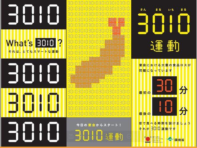 3010運動ロゴマークの画像